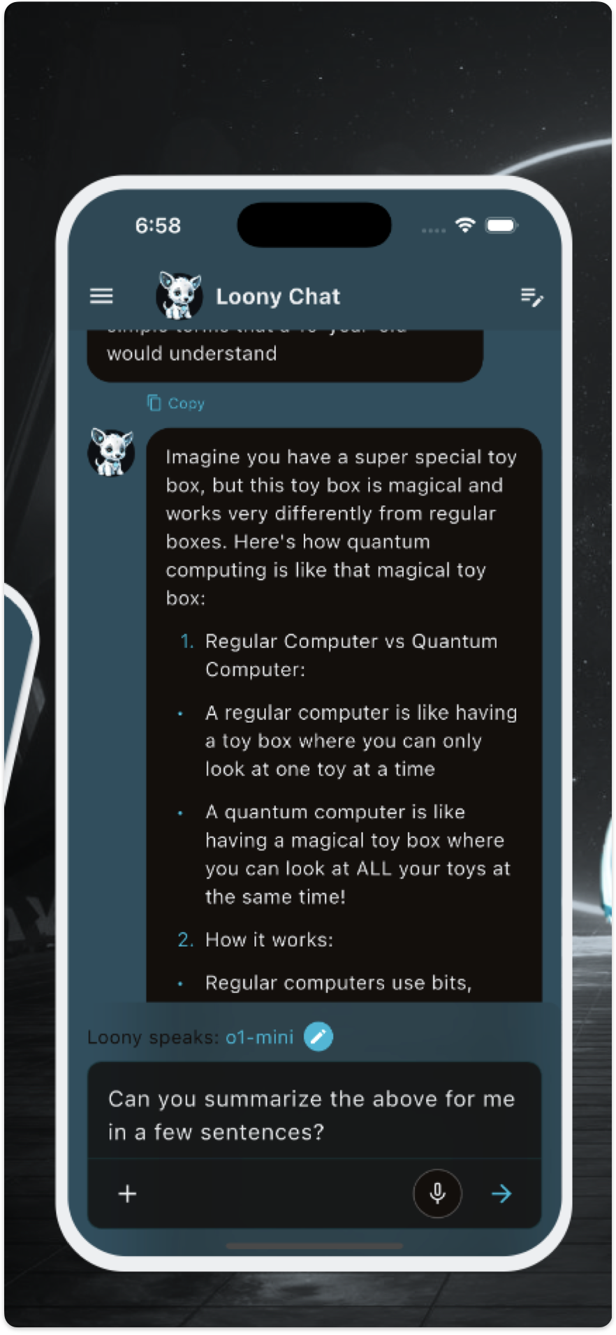 LoonyChat - Chat with Multiple AI Models